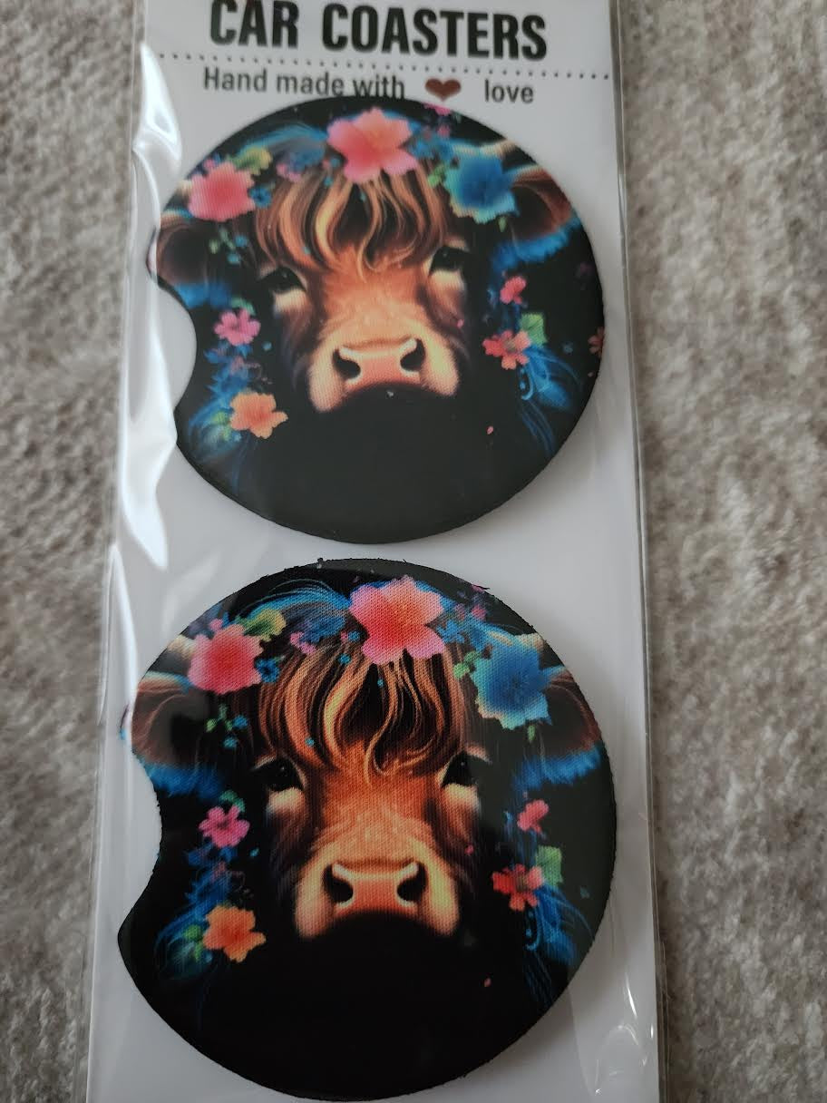 Car Coasters (Nature Designs)