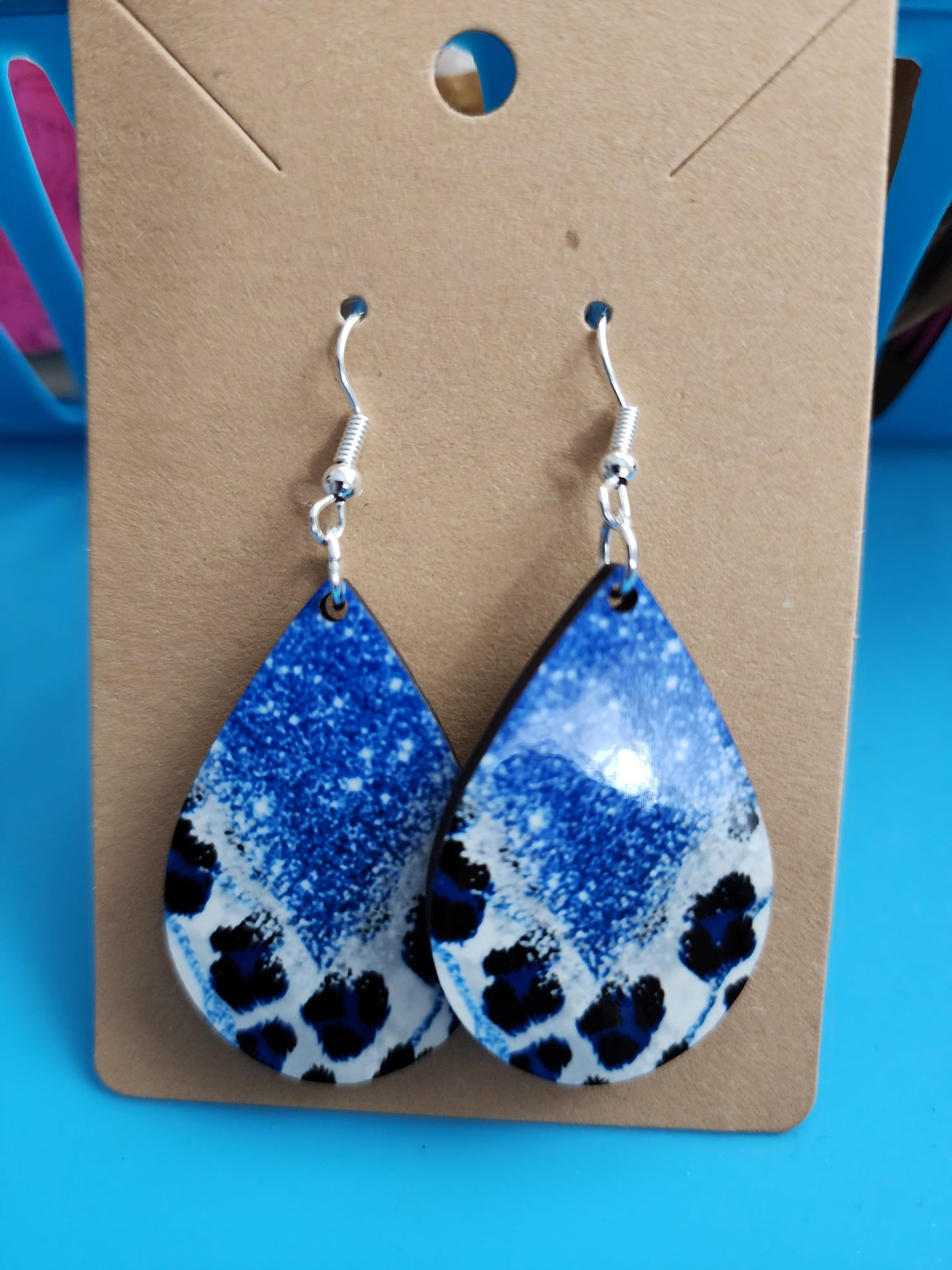 Tear Drop Earrings (Animal Prints)