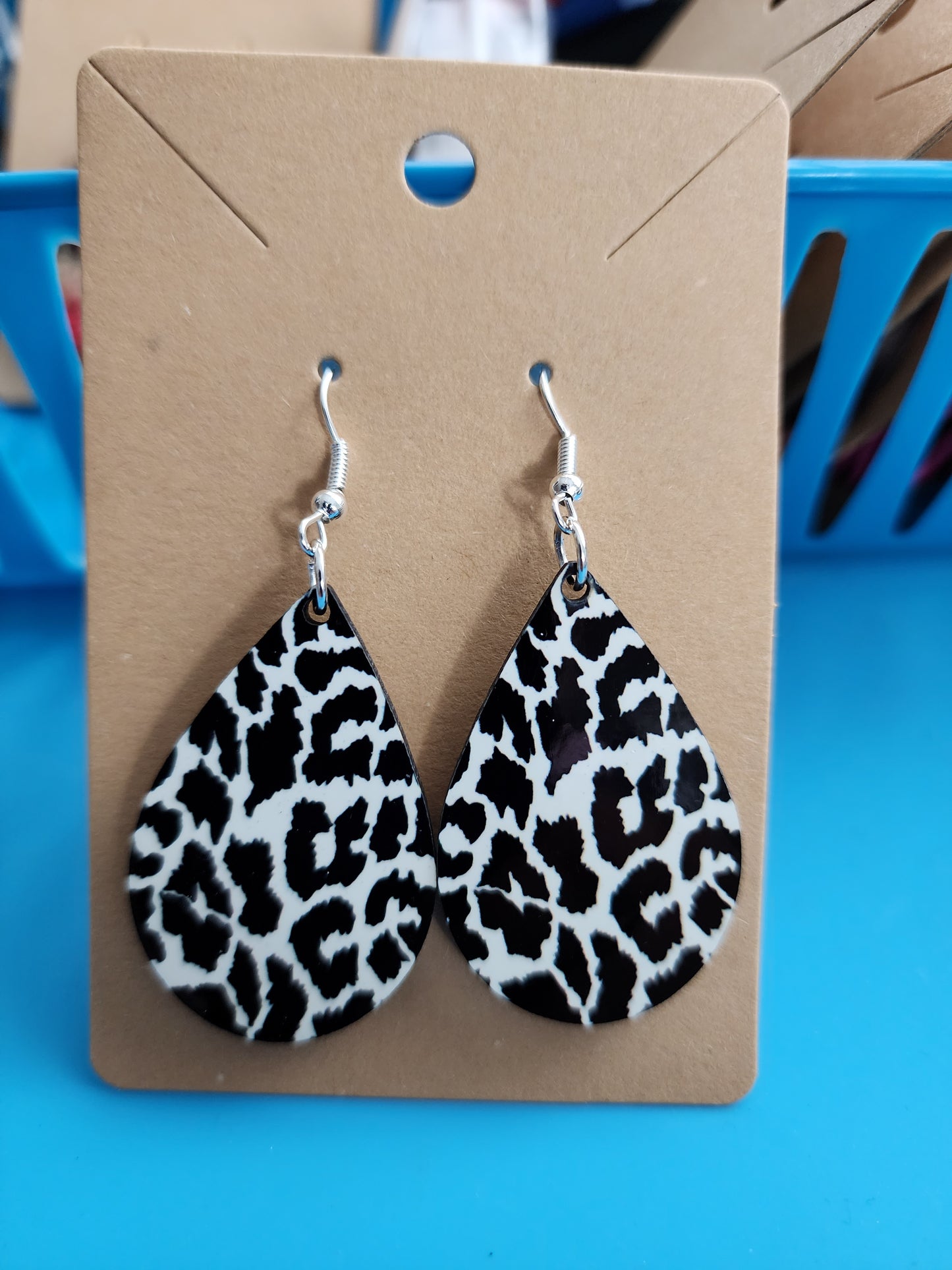 Tear Drop Earrings (Animal Prints)