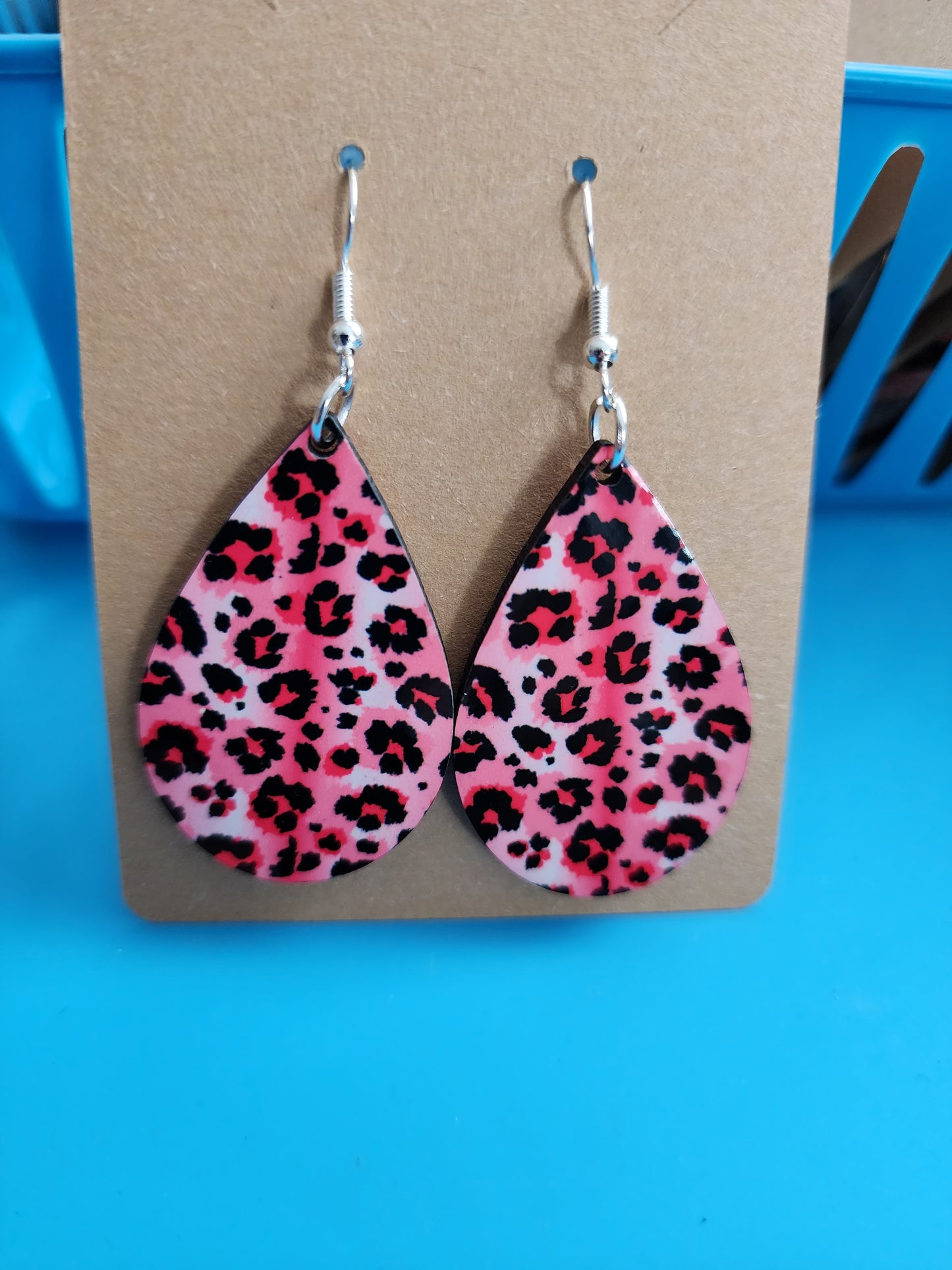 Tear Drop Earrings (Animal Prints)