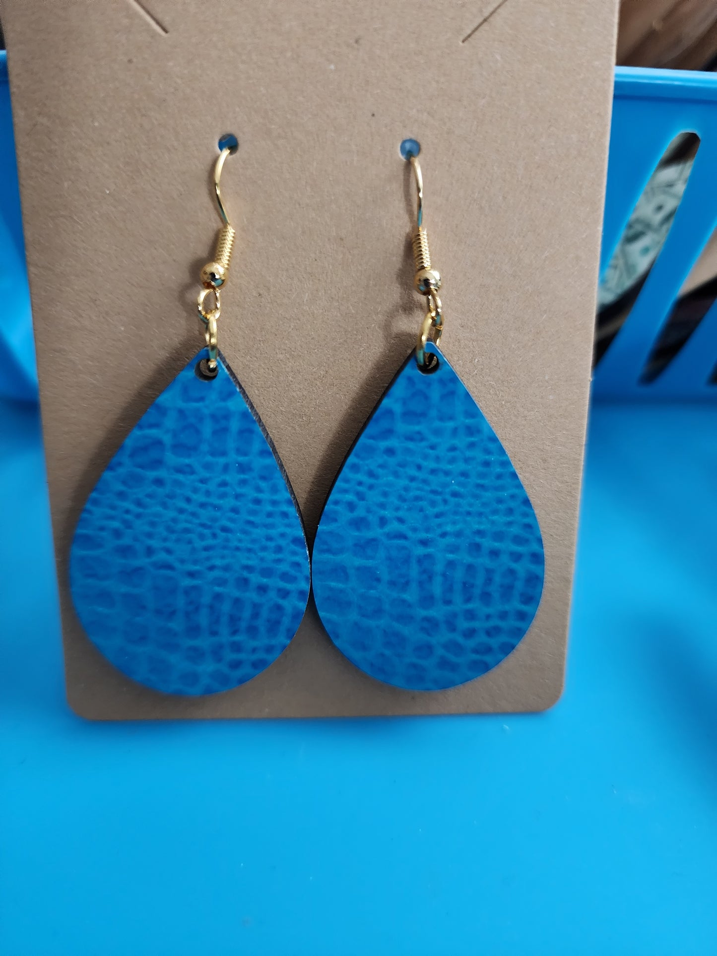 Tear Drop Earrings (Animal Prints)