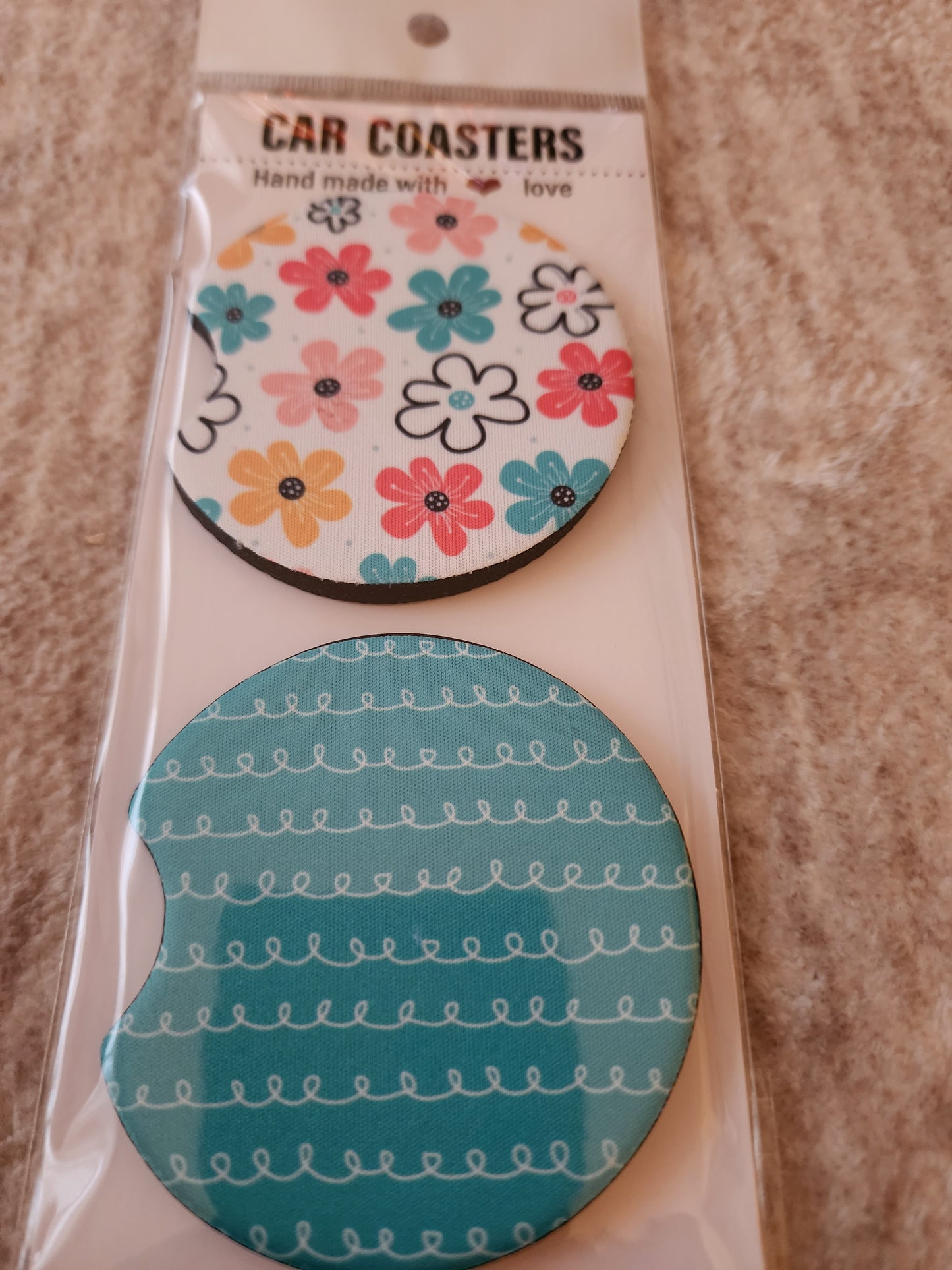 Car Coasters (Geo-printed Design)