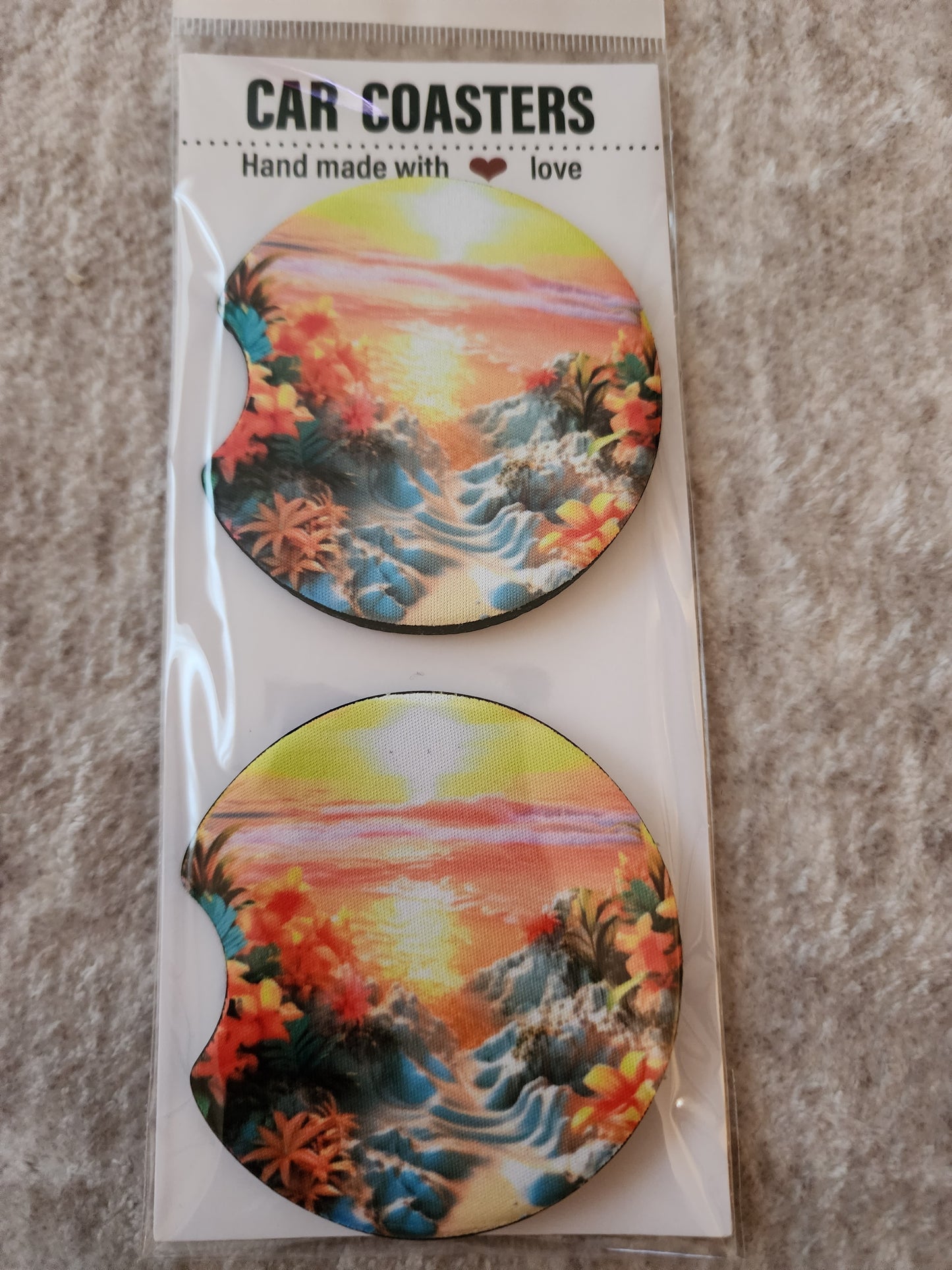 Car Coasters (Nature Designs)