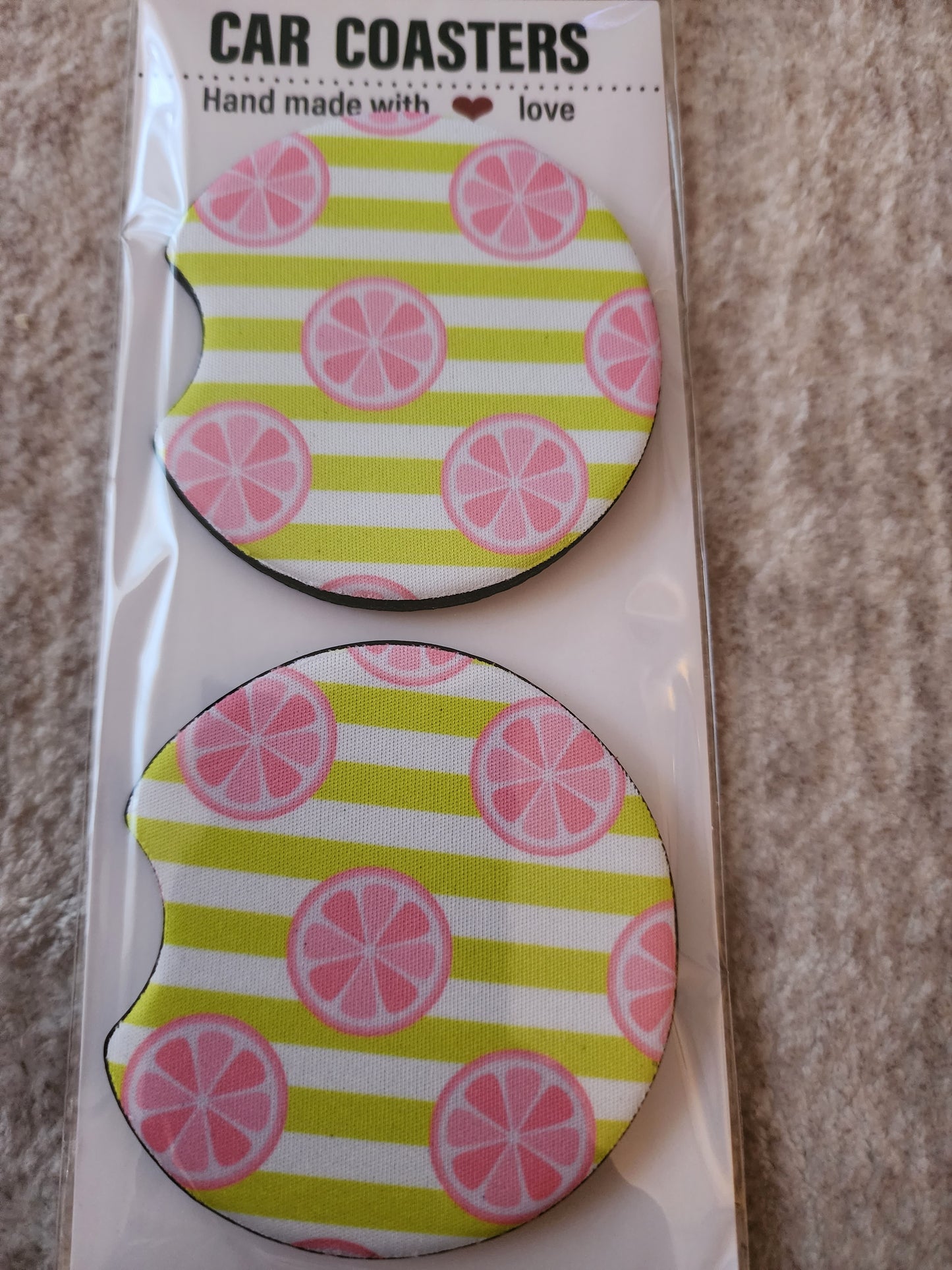 Car Coasters (Geo-printed Design)