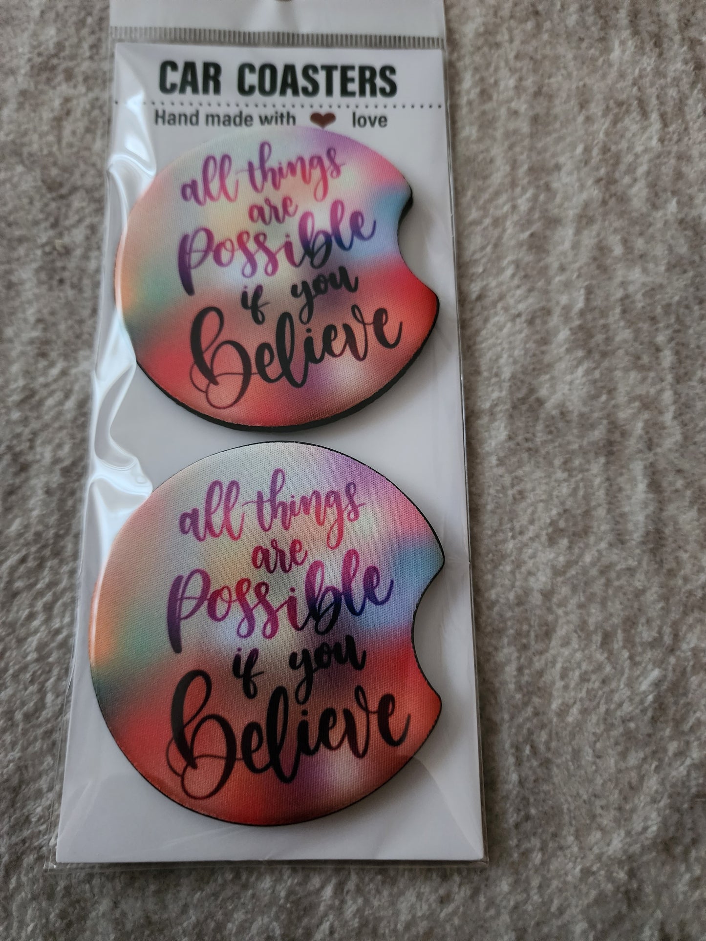 Car Coasters (Affirmations)