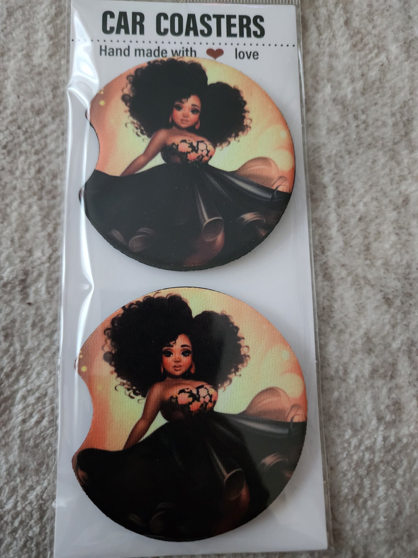 Car Coasters (Black Girl Magic)