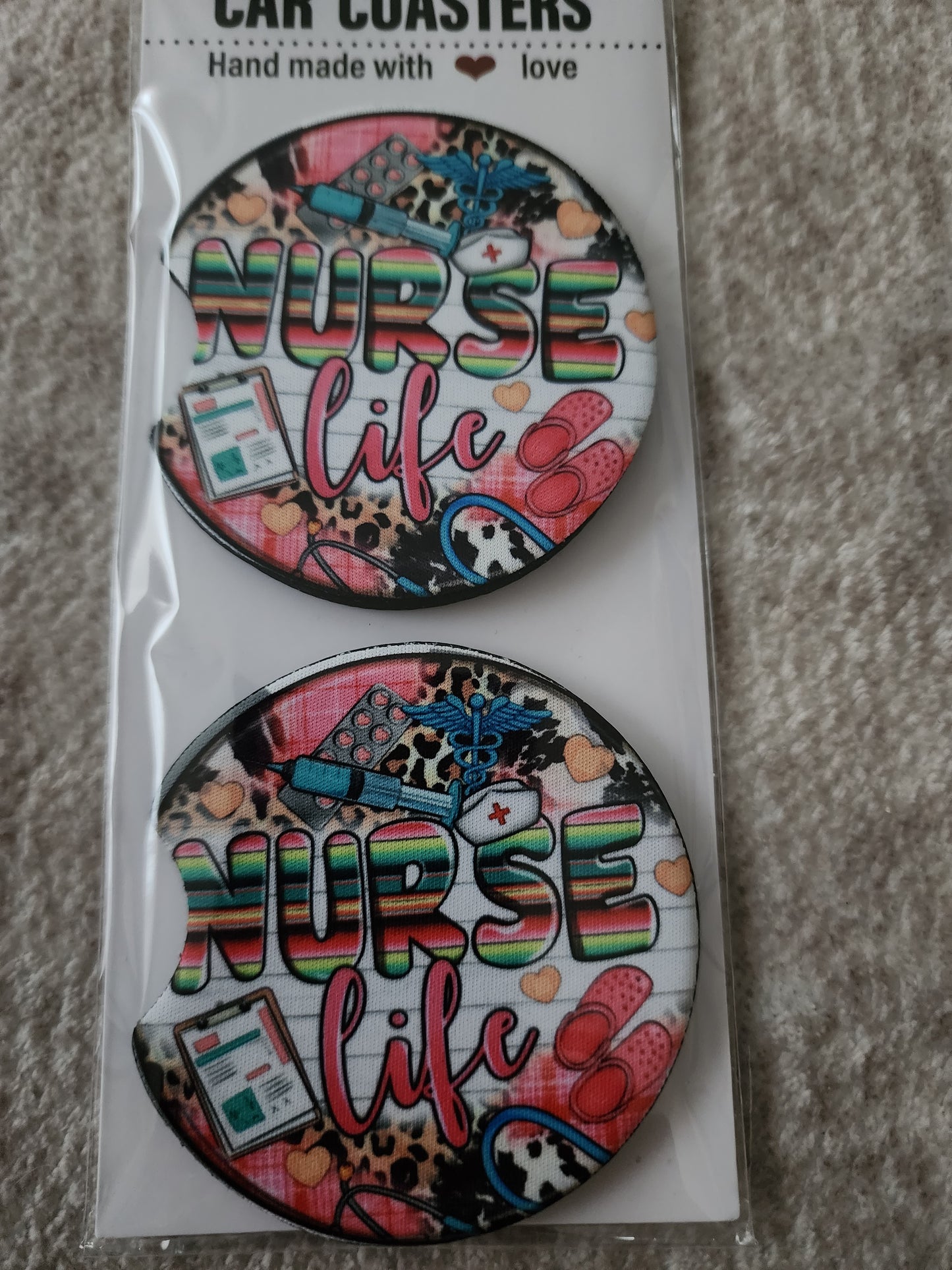 Car Coasters (Nurse Appreciation)
