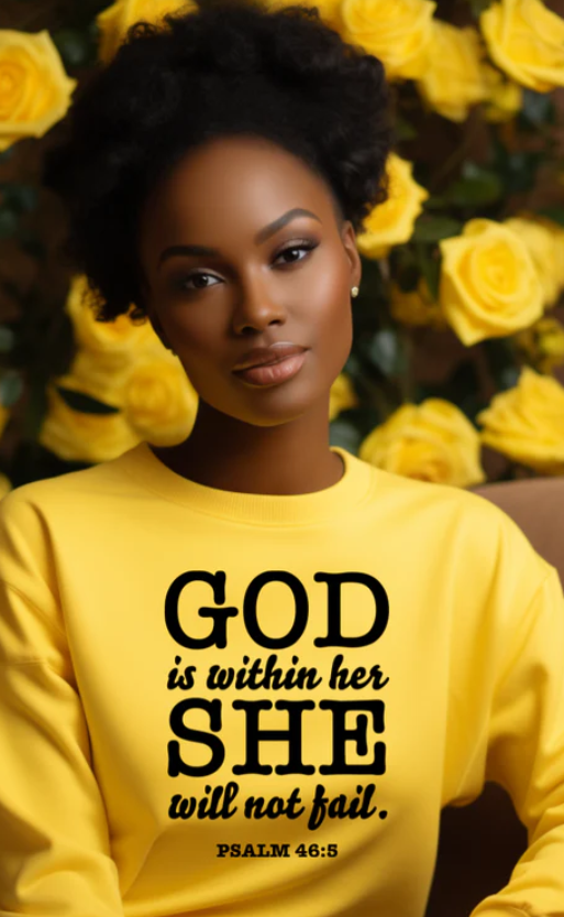 God is Within Her and She Will Not Fail