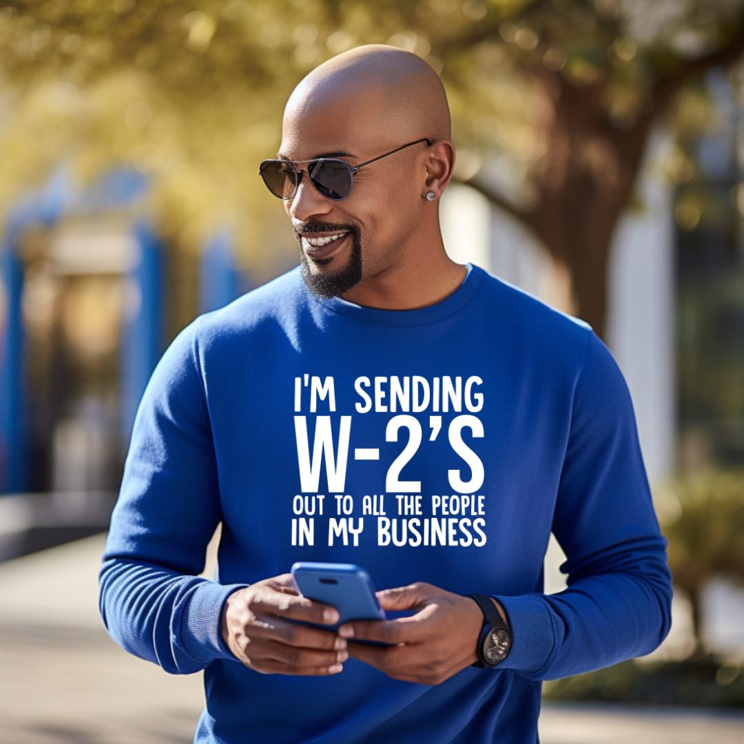 I'm Sending Out W-2 Forms